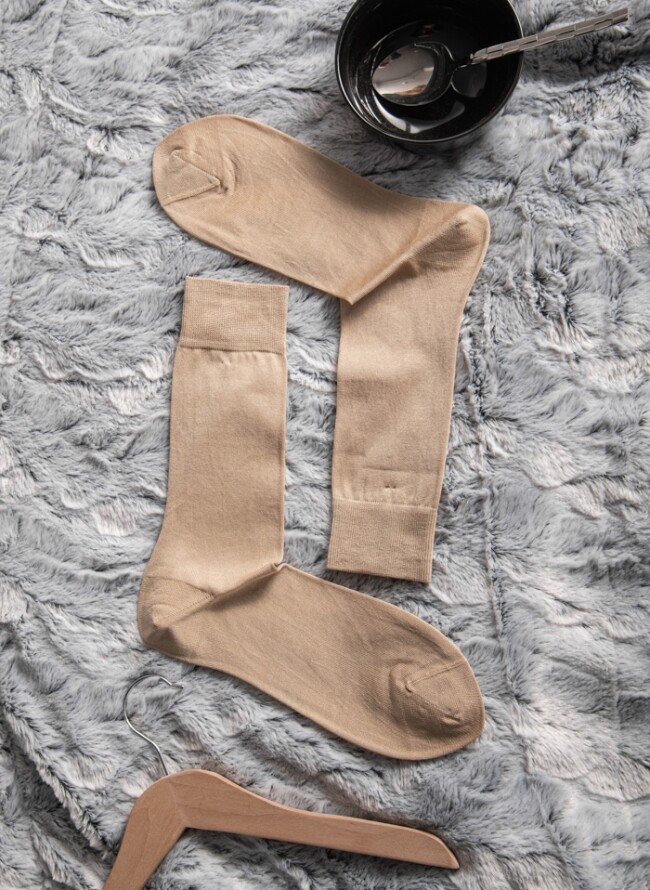 Κάλτσες ανδρικές βαμβακερές μονόχρωμες - Comfort