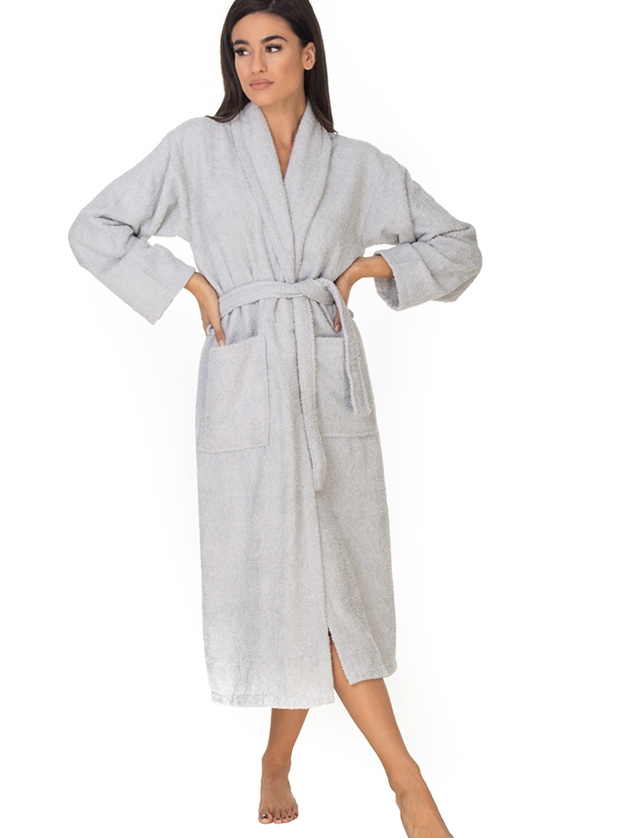 Μπουρνούζι με γιακά unisex - Comfort πιτζάμες εσώρουχα και μαγιό