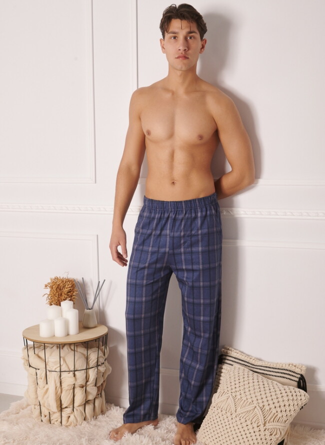 Παντελόνι πιτζάμας ανδρικό καρώ - Comfort πιτζάμες εσώρουχα και μαγιό