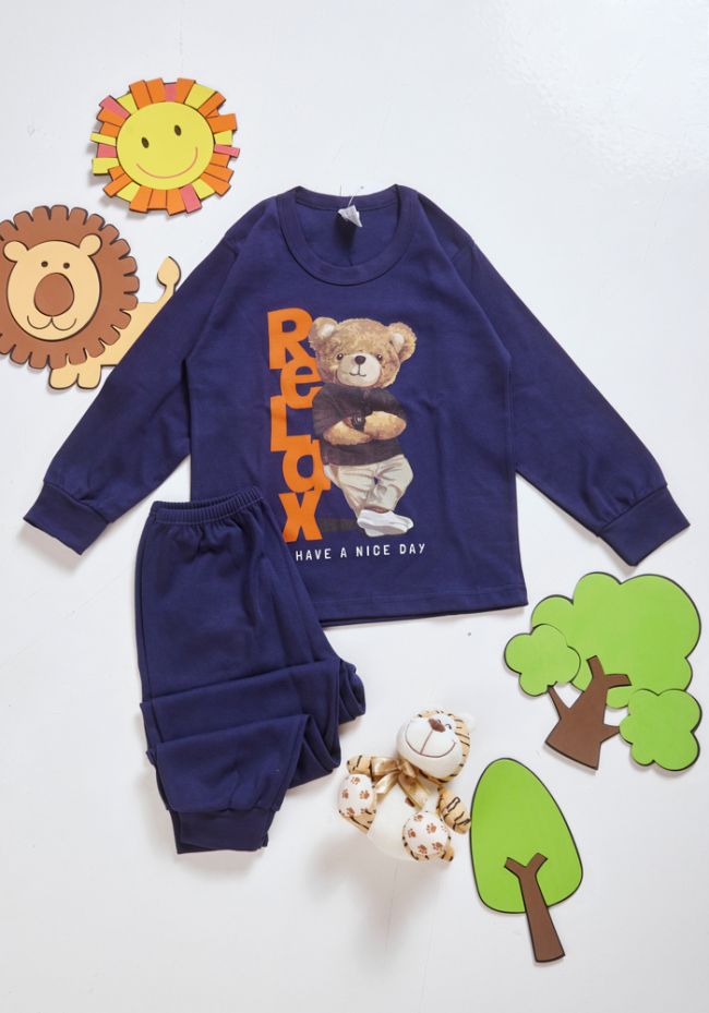 Πιτζάμα εφηβική με αρκουδάκι - Comfort πιτζάμες εσώρουχα και μαγιό